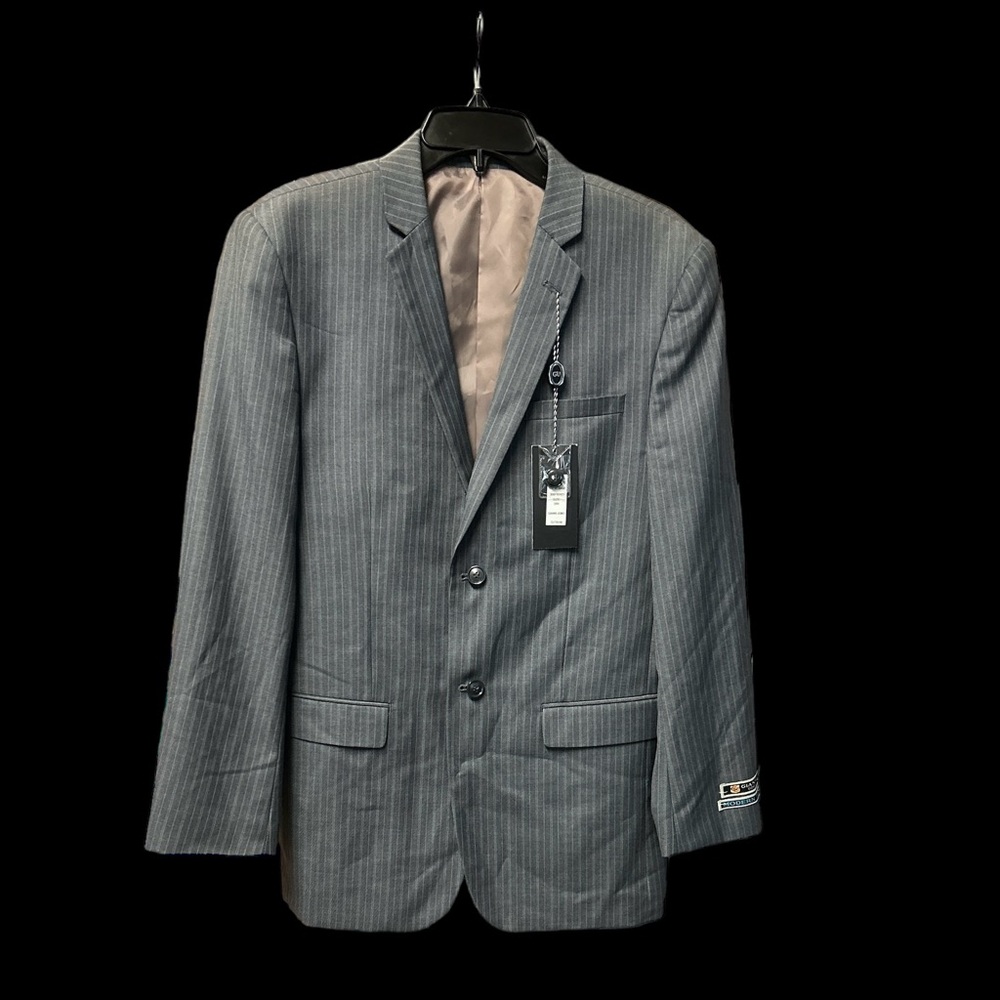 NWT Gianni Uomo Men’s Modern Fit Pin-striped Blazer Jacket Size 38R